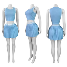 2 piece pleated set $25.00
