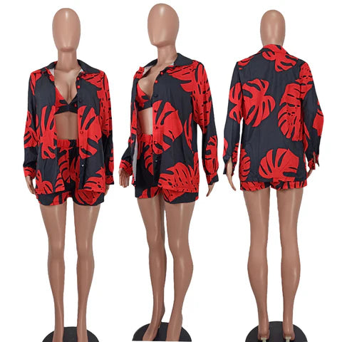 Hot 3 piece short bikini set $26.99