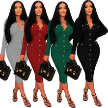 Button down fitted dress $25.00