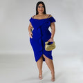 Solid color (plus) dress $26.50