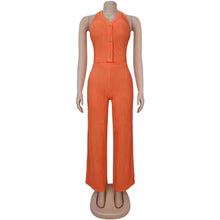 casual 2 piece halter set