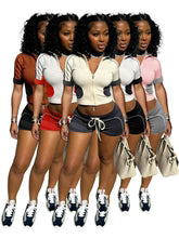 slim fit sports short set $19.99