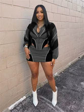 2 piece skirt track set $34.00