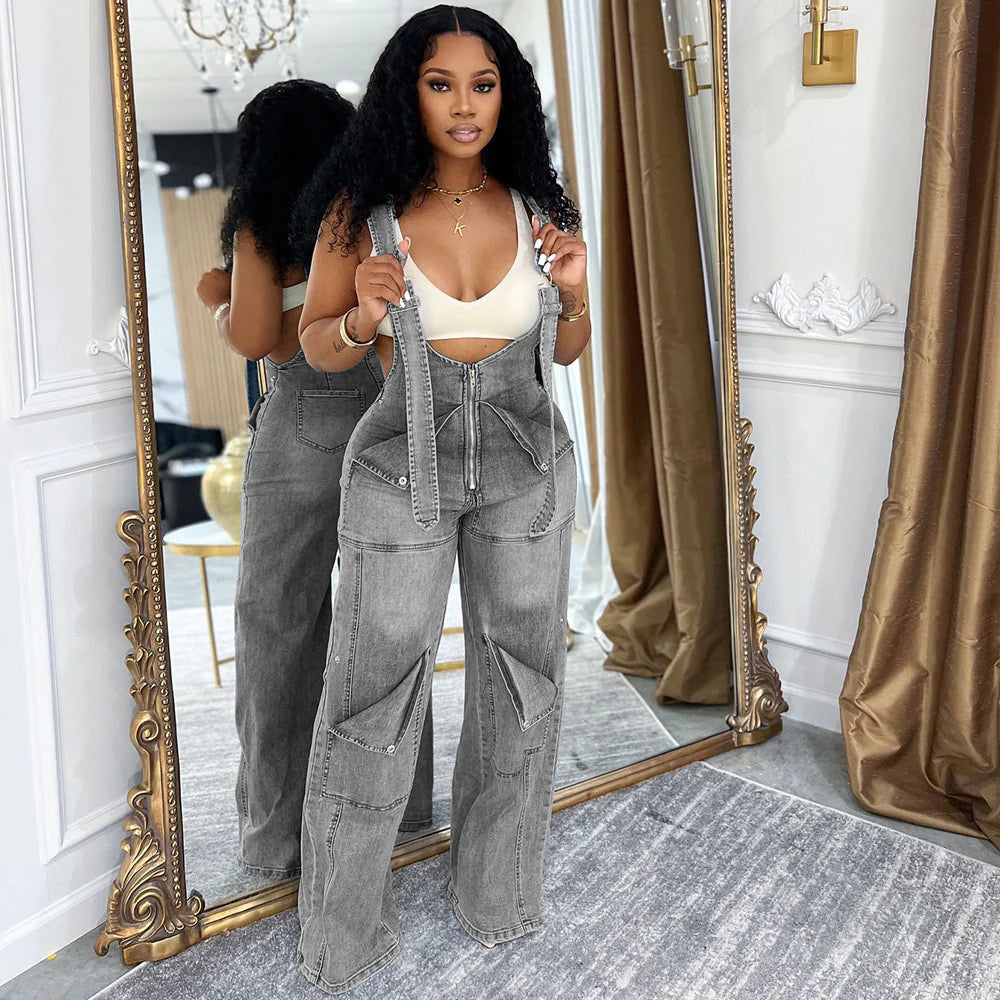 Washed Jumpsuit $34.95