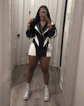 2 piece skirt track set $34.00