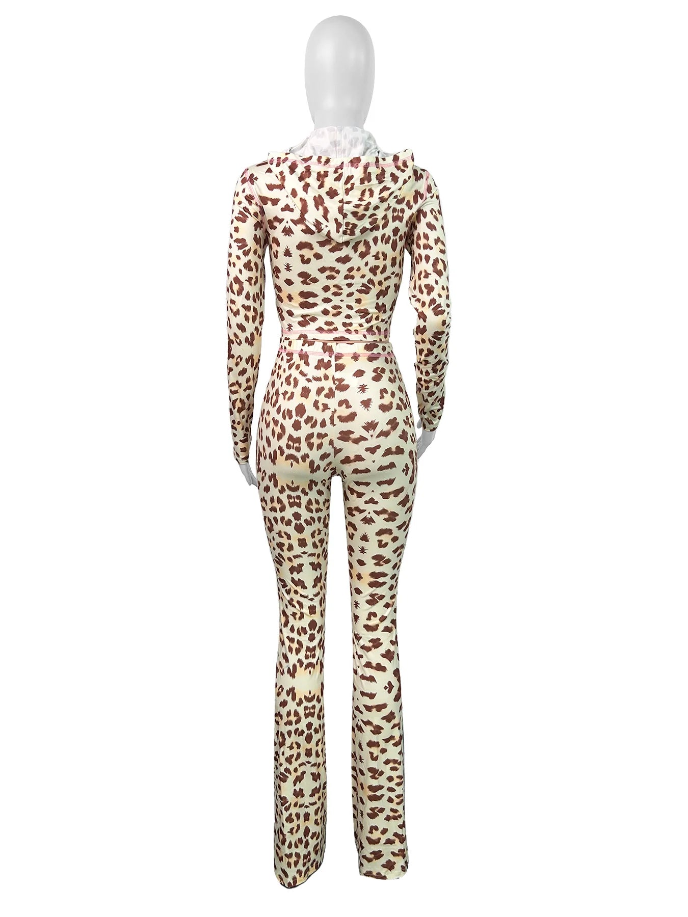 long sleeve leopard 2 piece set $19.99