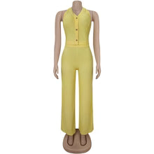 casual 2 piece halter set