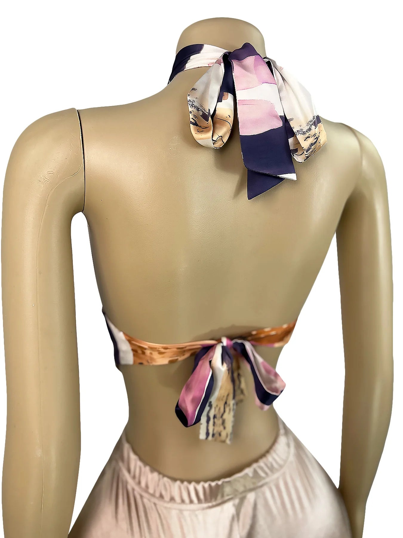silk halter 2 piece $16.50