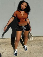 slim fit sports short set $19.99
