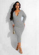 Button down fitted dress $25.00
