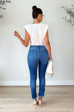 Fringed pencil pants