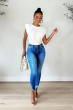 Fringed pencil pants