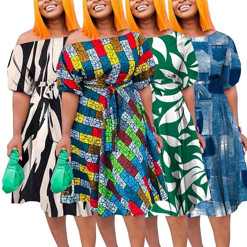 Kute off shoulder dress (Plus) $24.99
