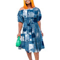 Kute off shoulder dress (Plus) $24.99