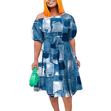 Kute off shoulder dress (Plus) $24.99